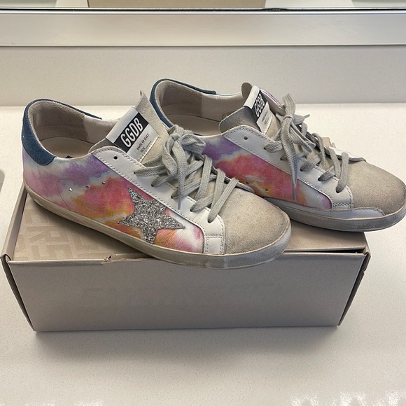 Golden Goose Shoes - Rare Tie-Dye Golden Goose Sneakers